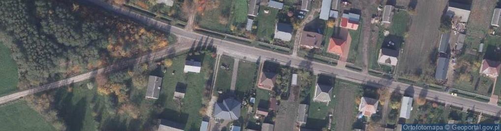 Zdjęcie satelitarne kaplica dojazdowa