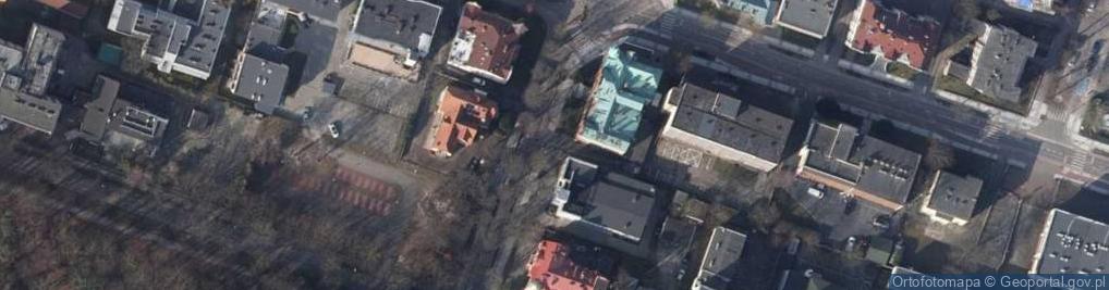 Zdjęcie satelitarne Kaplica garnizonowa