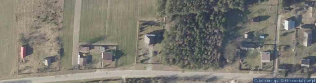 Zdjęcie satelitarne Kaplica Miłosierdzia Bożego w Siemichoczach