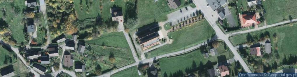 Zdjęcie satelitarne Kaplica Miłosierdzia Bożego w Wiślicy