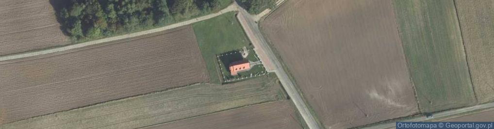Zdjęcie satelitarne Kaplica św. Andrzeja Boboli