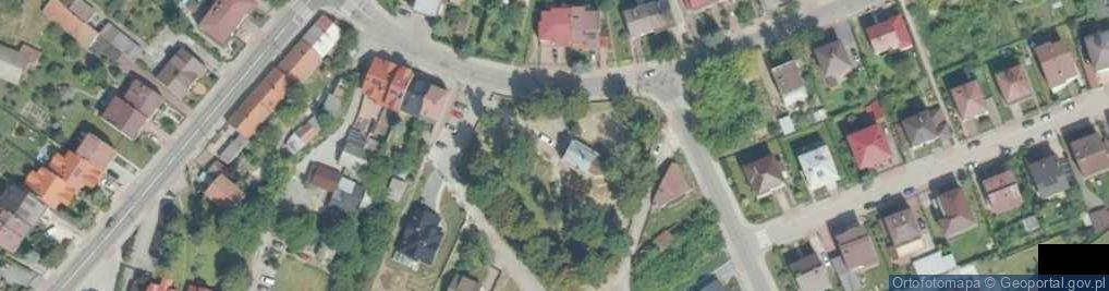 Zdjęcie satelitarne kaplica św. Trójcy