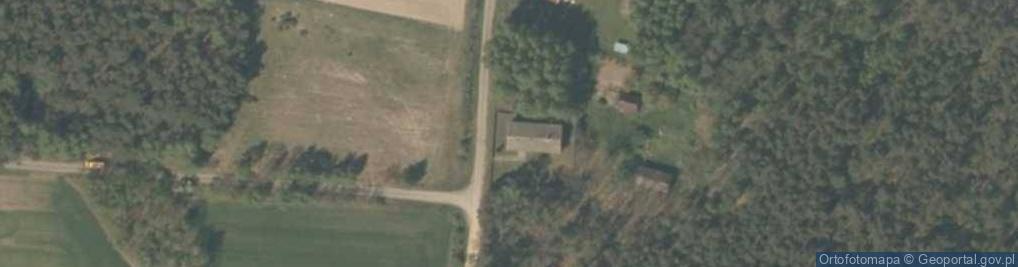 Zdjęcie satelitarne Kaplica w Borowie