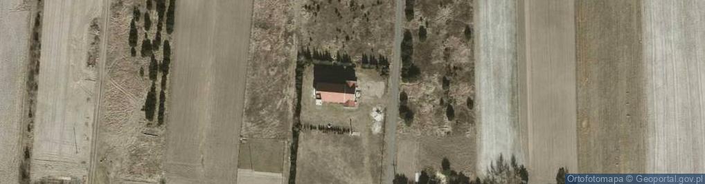 Zdjęcie satelitarne Kaplica w Kopalinie
