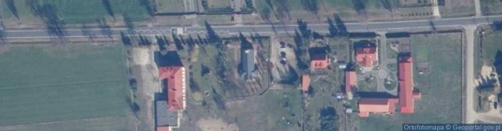 Zdjęcie satelitarne Kaplica w Stefanowie