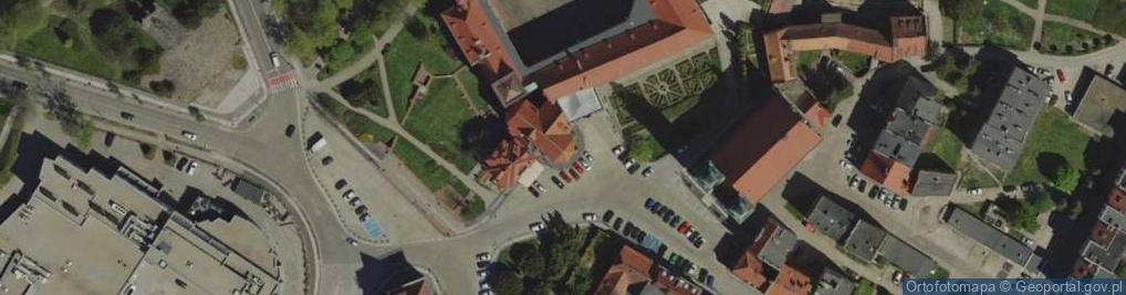Zdjęcie satelitarne Kaplica zamkowa św. Jadwigi