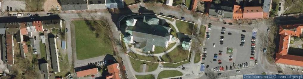 Zdjęcie satelitarne Katedra pw. Wniebowzięcia NMP