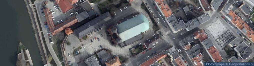 Zdjęcie satelitarne Katedra Świętego Krzyża