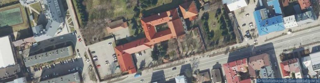 Zdjęcie satelitarne Klasztor i kościół OO.Franciszkanów