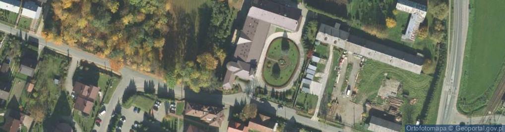 Zdjęcie satelitarne klasztorny