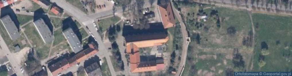 Zdjęcie satelitarne Kościół parafialny pw. Świętej Trójcy