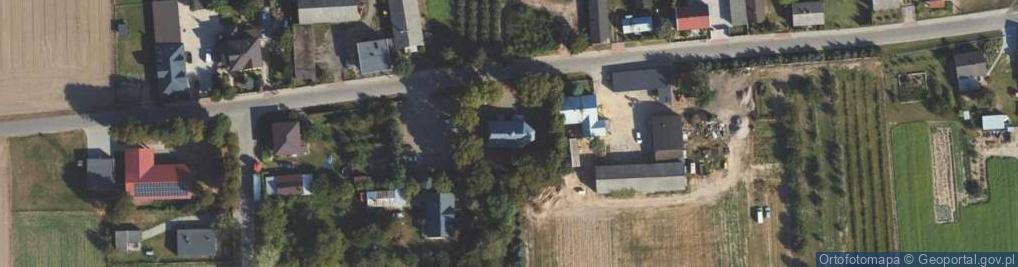 Zdjęcie satelitarne Kościół pw. Podwyższenia Krzyża Świętego w Grochowalsku