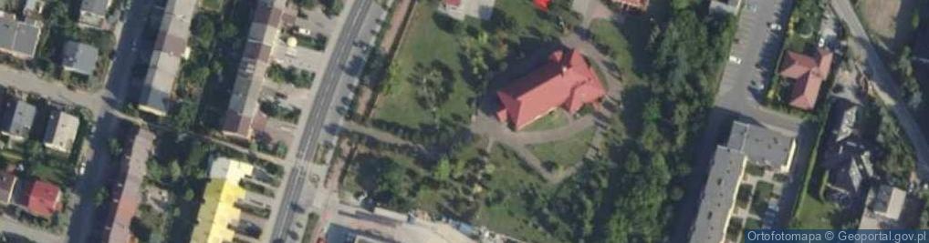 Zdjęcie satelitarne Kościół Rzymskokatolicki