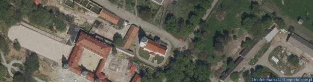 Zdjęcie satelitarne Kościół św. Mikołaja - Żyrowa