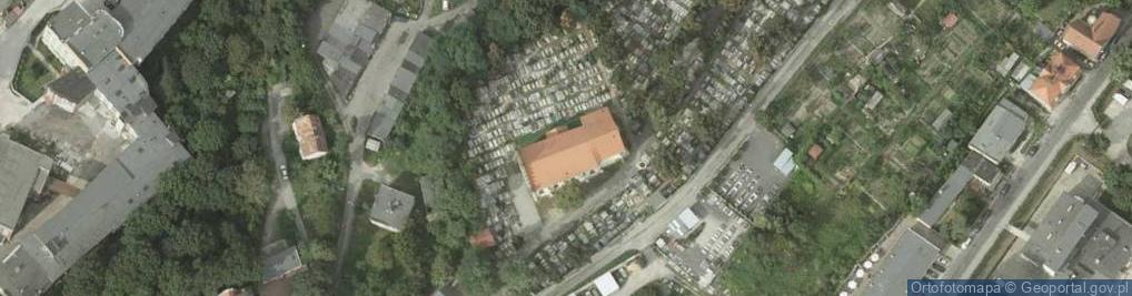 Zdjęcie satelitarne kościół św. Mikołaja