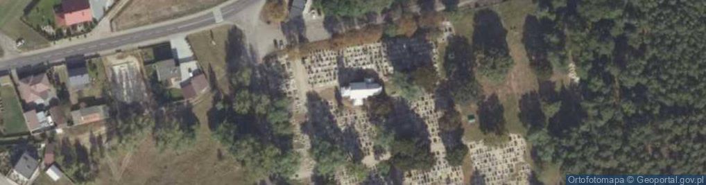 Zdjęcie satelitarne Kościółek cmentarny św. Wawrzyńca
