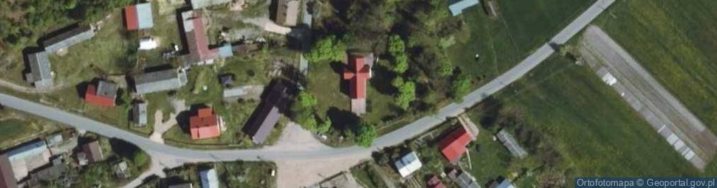 Zdjęcie satelitarne Krzyża Świętego