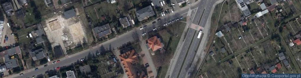 Zdjęcie satelitarne Kuria diecezjalna Diecezji Kaliskiej