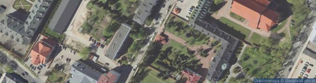 Zdjęcie satelitarne Kuria diecezjalna