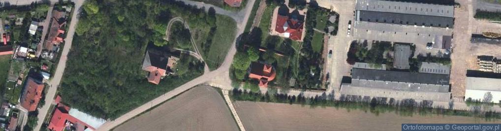 Zdjęcie satelitarne Matki Boskiej Bolesnej