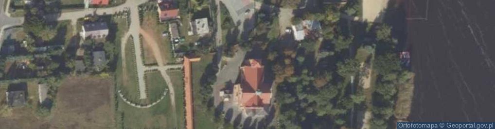 Zdjęcie satelitarne Matki Boskiej Ucieczki Grzeszników, Sanktuarium Maryjne Wieleń