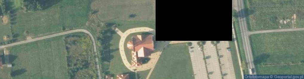 Zdjęcie satelitarne Matki Bożej Fatimskiej, parafia św. Marcina - nowy