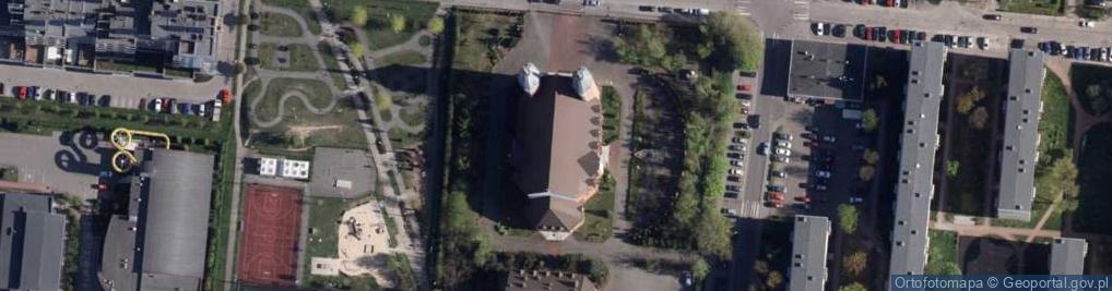 Zdjęcie satelitarne Matki Bożej Fatimskiej