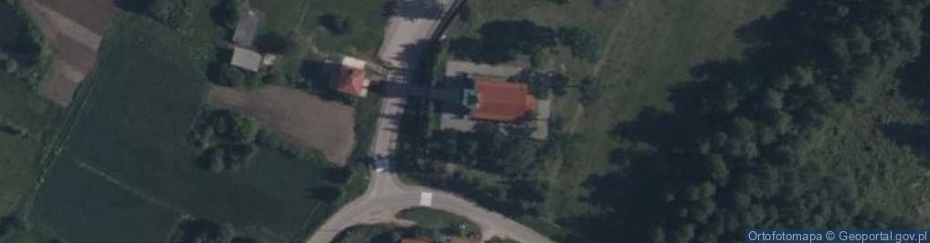 Zdjęcie satelitarne Matki Bożej Gietrzwałdzkiej