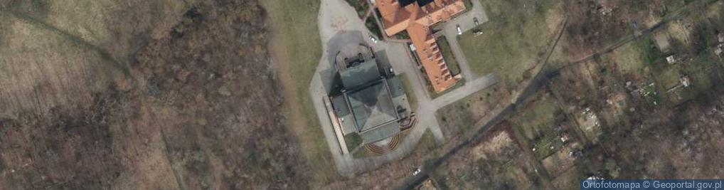 Zdjęcie satelitarne Matki Bożej Kochawińskiej