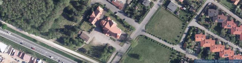 Zdjęcie satelitarne Matki Bożej Królowej Męczenników Polskich