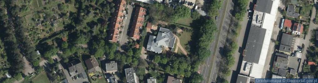 Zdjęcie satelitarne Matki Bożej Miłosierdzia
