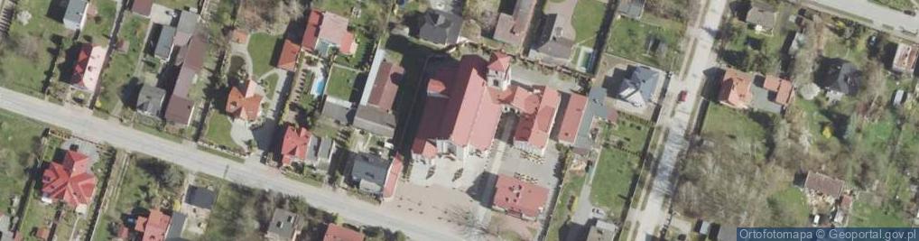 Zdjęcie satelitarne Matki Bożej Ostrobramskiej - Sanktuarium