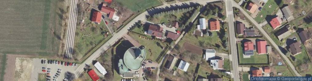 Zdjęcie satelitarne Matki Bożej Różańcowej