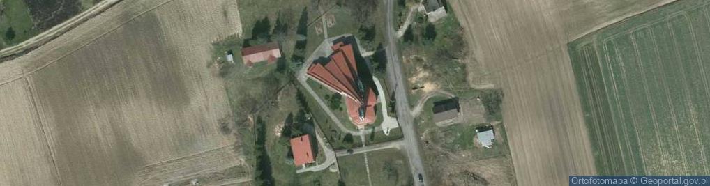 Zdjęcie satelitarne Matki Bożej Szkaplerznej i św. Michała Archanioła