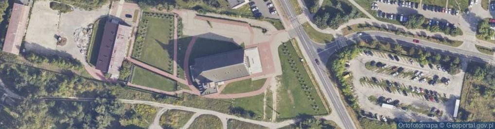 Zdjęcie satelitarne Matki Odkupiciela