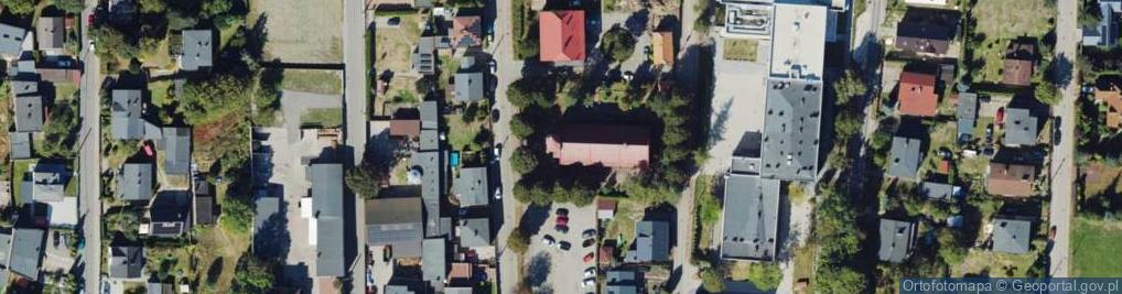 Zdjęcie satelitarne MB Częstochowskiej