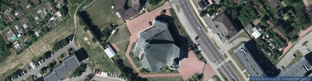 Zdjęcie satelitarne MB Nieustającej Pomocy i św Brata Alberta - Sanktuarium