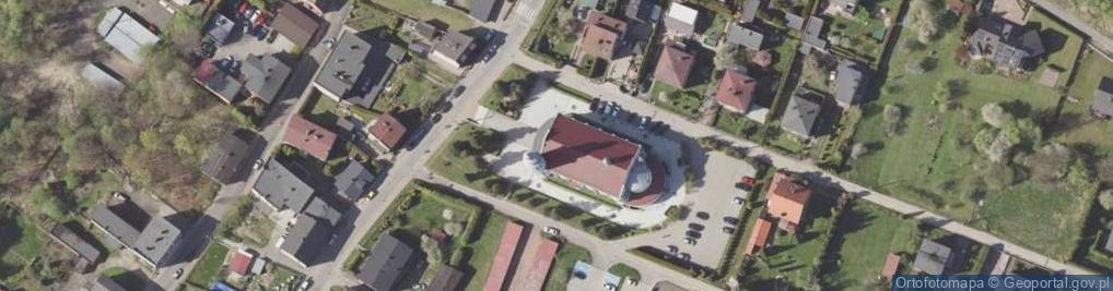 Zdjęcie satelitarne Męczeństwa św. Jana Chrzciciela