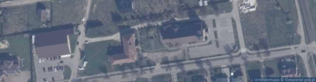 Zdjęcie satelitarne Najświętszego Serca Pana Jezusa i św. Marii Małgorzaty Alacoque