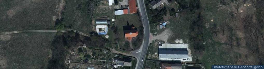 Zdjęcie satelitarne Najświętszej Maryi Panny Królowej Polski