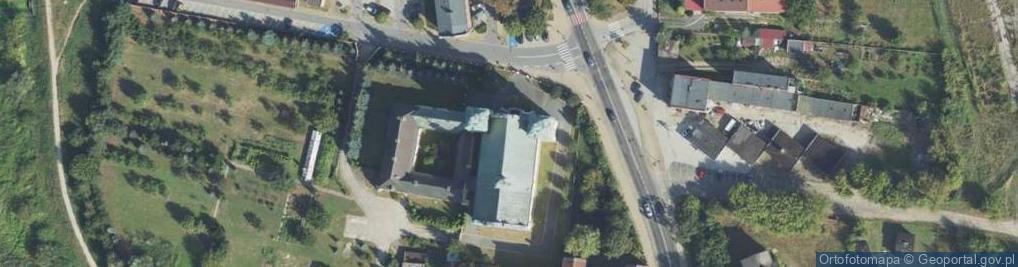 Zdjęcie satelitarne Nawiedzenia NMP