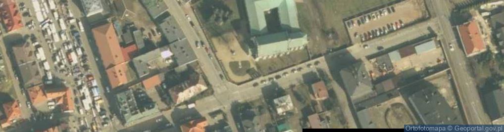 Zdjęcie satelitarne Niepokalanego Poczęcia Najświętszej Marii Panny