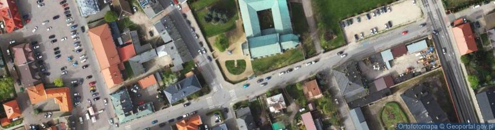 Zdjęcie satelitarne Niepokalanego Poczęcia Najświętszej Marii Panny