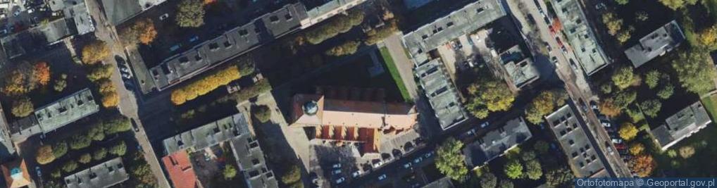 Zdjęcie satelitarne NMP Królowej Różańca Świętego