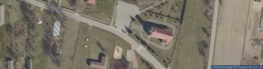 Zdjęcie satelitarne NMP Królowej Świata