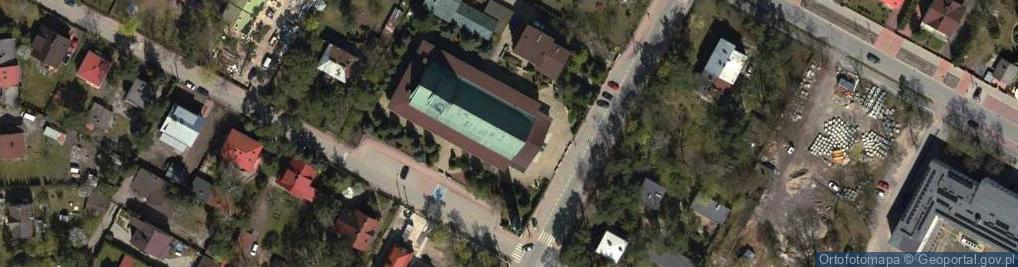Zdjęcie satelitarne NMP Matki Kościoła - Sanktuarium