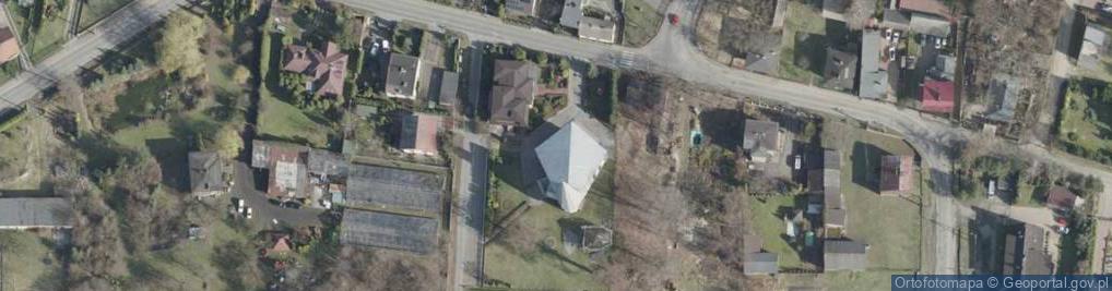 Zdjęcie satelitarne NMP Matki Kościoła