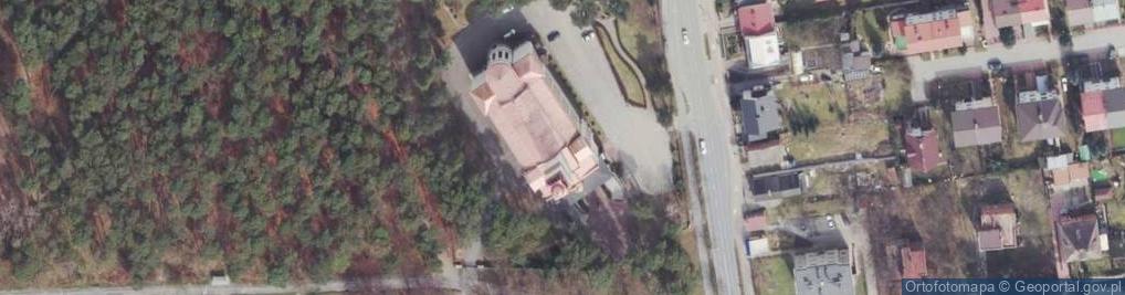 Zdjęcie satelitarne NMP Saletyńskiej