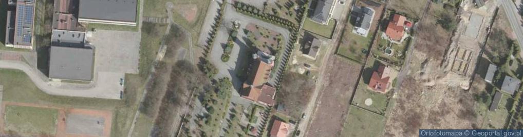 Zdjęcie satelitarne NMP Zwycięskiej