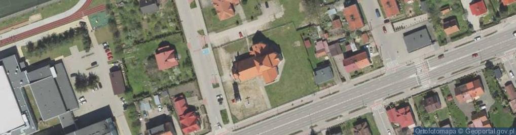 Zdjęcie satelitarne Opatrzności Bożej